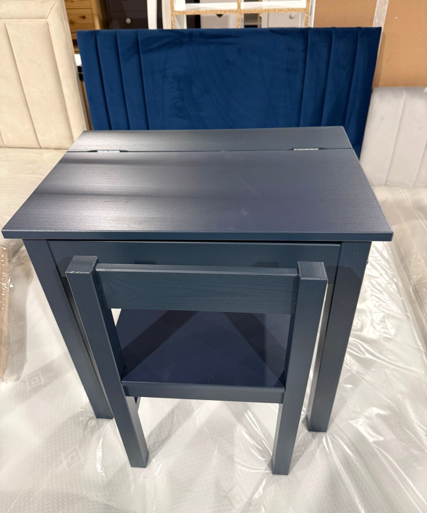 Assembled Kids Scandinavia Desk & Chair - Ink Blue